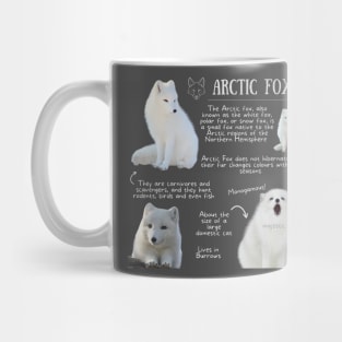 Animal Facts - Arctic Fox Mug